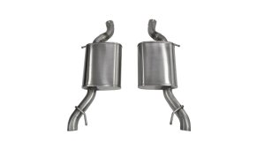 Cadillac CTS Vsport Performance Exhaust - Rear - CORSA Performance - Axle-Back Sport - Polished - `14-`16